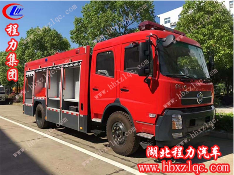 東風天錦7噸水罐消防車